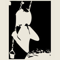 Girl on a Swing Tee t-shirts