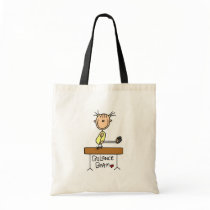 Girl on Balance Beam bags by stick_figures Girl on Balance Beam bags