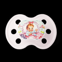 girl pacifier pacifiers