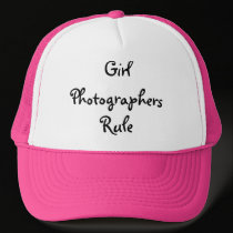Girl Photographers Hat by gwendrop Girl Photographers Hat