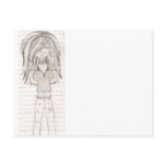 Girl Picture Post Card