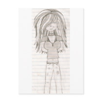 Girl Picture Postcard