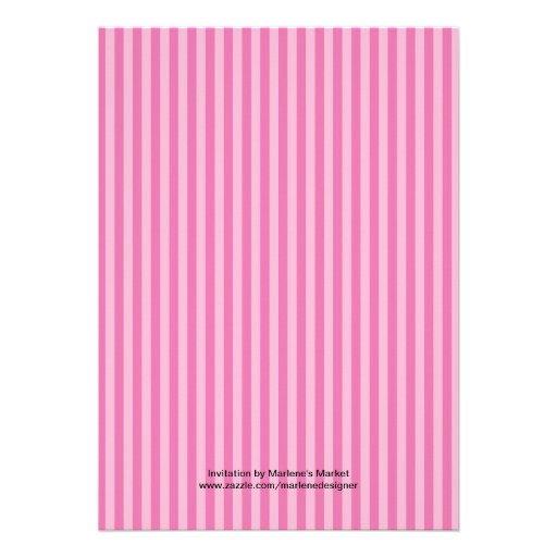 Girl Pirate Birthday Invitation