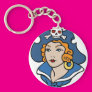 Girl Pirate Key Chains