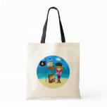 Girl Pirate with Treasure Chest Bag
