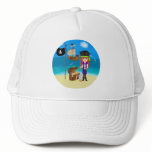 Girl Pirate with Treasure Chest Hat