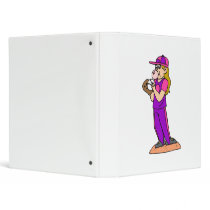 girl pitcher binder