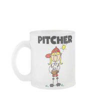Girl Pitcher mugs