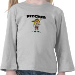Girl Pitcher Tee Shirts