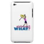 Girl Playing Golf Barely There iPod Cases