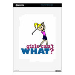 Girl Playing Golf iPad 2 Decals