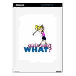 Girl Playing Golf iPad 2 Skins