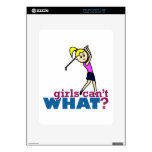 Girl Playing Golf iPad Decal