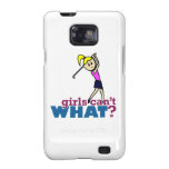 Girl Playing Golf Samsung Galaxy S2 Cover