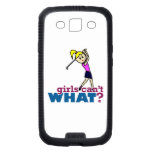 Girl Playing Golf Samsung Galaxy SIII Cases