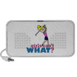 Girl Playing Golf Travel Speaker