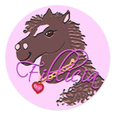 Girl Pony Fillicia Sticker by Perlyyyy