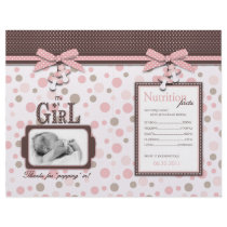 Girl Popcorn Wrapper Full Color Flyer