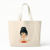 girl portrait bags by Melisende girl portrait bags