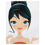 girl portrait flyers