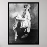 Girl Posing and Laughing 1919 Posters