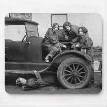 Girl Power: 1927 Mousepads