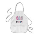 Girl Power! aprons by catherinenoy Girl Power! aprons