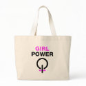 Girl Power bags by FunnySillyShirts Girl Power bags