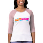 Girl Power Blog Button Tee Tee Shirts