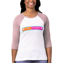 Girl Power Blog Button Tee t-shirts