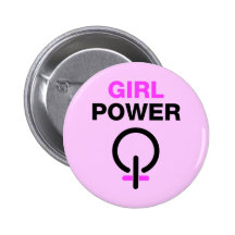 Girl Power Button