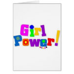 Girl Power Greeting Card