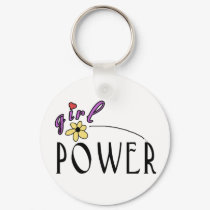 Girl Power keychains