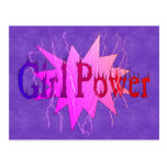 Girl Power Postcard