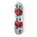 Girl Power - skateboard