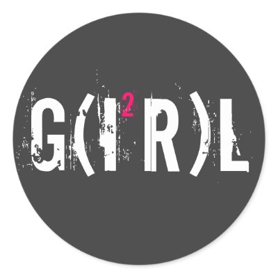 Girl Power Stickers by scarlette9104