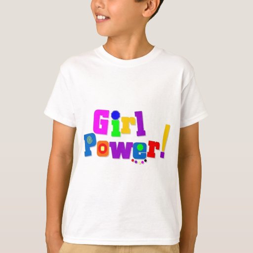 Girl Power TShirt Zazzle