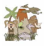 Girl Prehistoric Life T-shirt