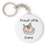 Girl Proud Danish Baby Key Chain