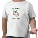 Girl Proud French Baby t-shirts