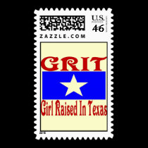 Girl Raised In Texas stamps