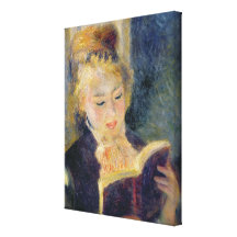 Girl Reading, 1874 Gallery Wrapped Canvas