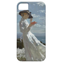 Girl reading at the beach Orpen iPhone 5 casemate cases