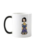 Girl Reading Coffee Mugs