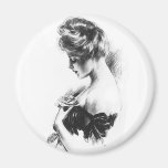Girl Refrigerator Magnet