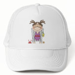 Girl Relaxing at Beach Tshirts and Gifts Hats