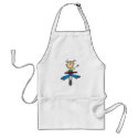 Girl Riding Scooter Apron