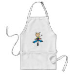 Girl Riding Scooter Apron
