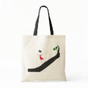 Girl Running Down a Tree bag