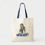 Girl Scientist Canvas Bag
